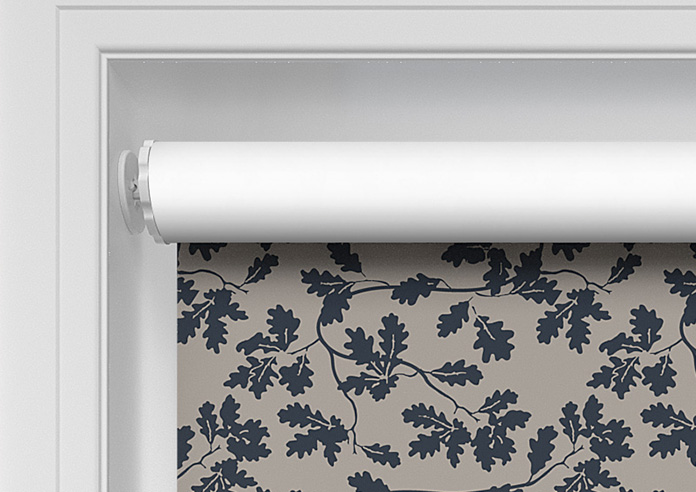 Oak Leaves, Monochrome - Twist&Fit Roller Blind - Image 10